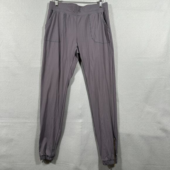 ZYIA Pants - Zyia Active Jogger Pants Lilac Purple Ankle Zip Size Medium